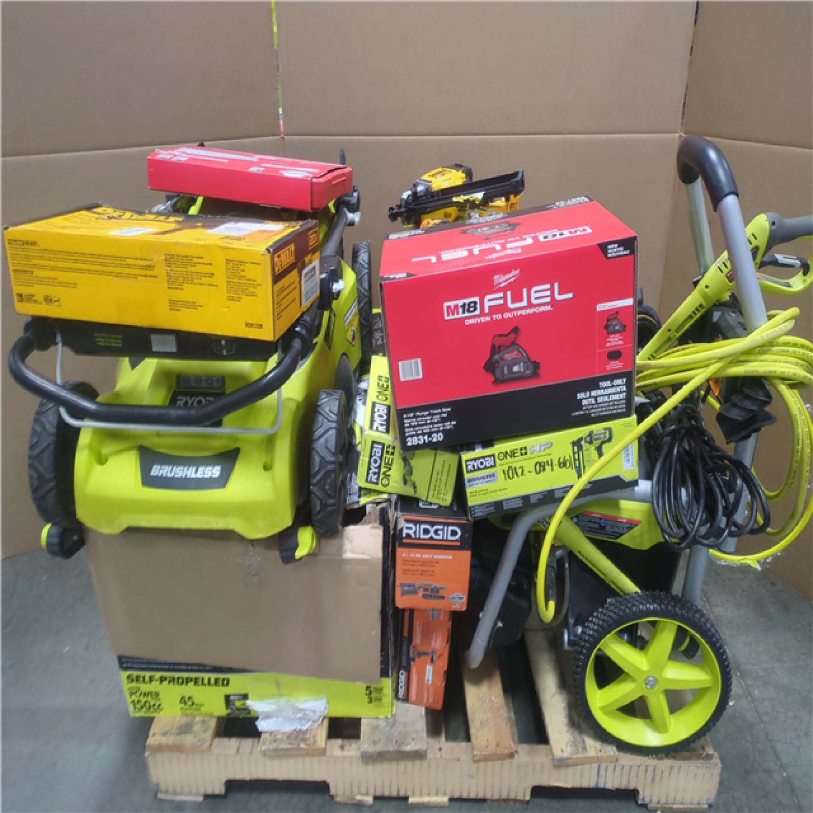 CALIFORNIA AS-IS TOOL PALLET