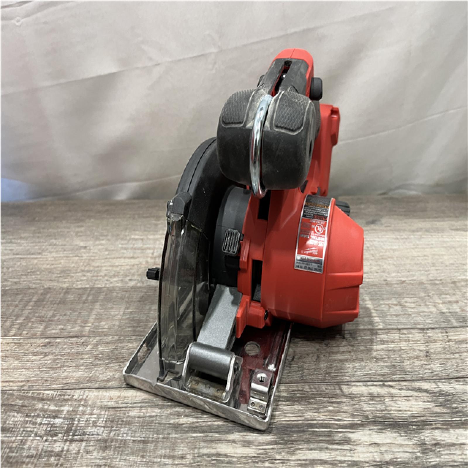AS-IS Milwaukee  FUEL 18V Lithium-Ion Brushless Cordless Metal Cutting 5-3/8 in. Circular Saw (Tool-Only)