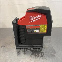 AS-IS - Milwaukee M12 12-Volt Lithium-Ion Cordless Green 125 Ft. Cross Line and Plumb Points Laser Level