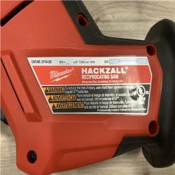 AS-IS Milwaukee FUEL 18V Lithium-Ion Brushless Cordless HACKZALL Reciprocating Saw (Tool-Only)