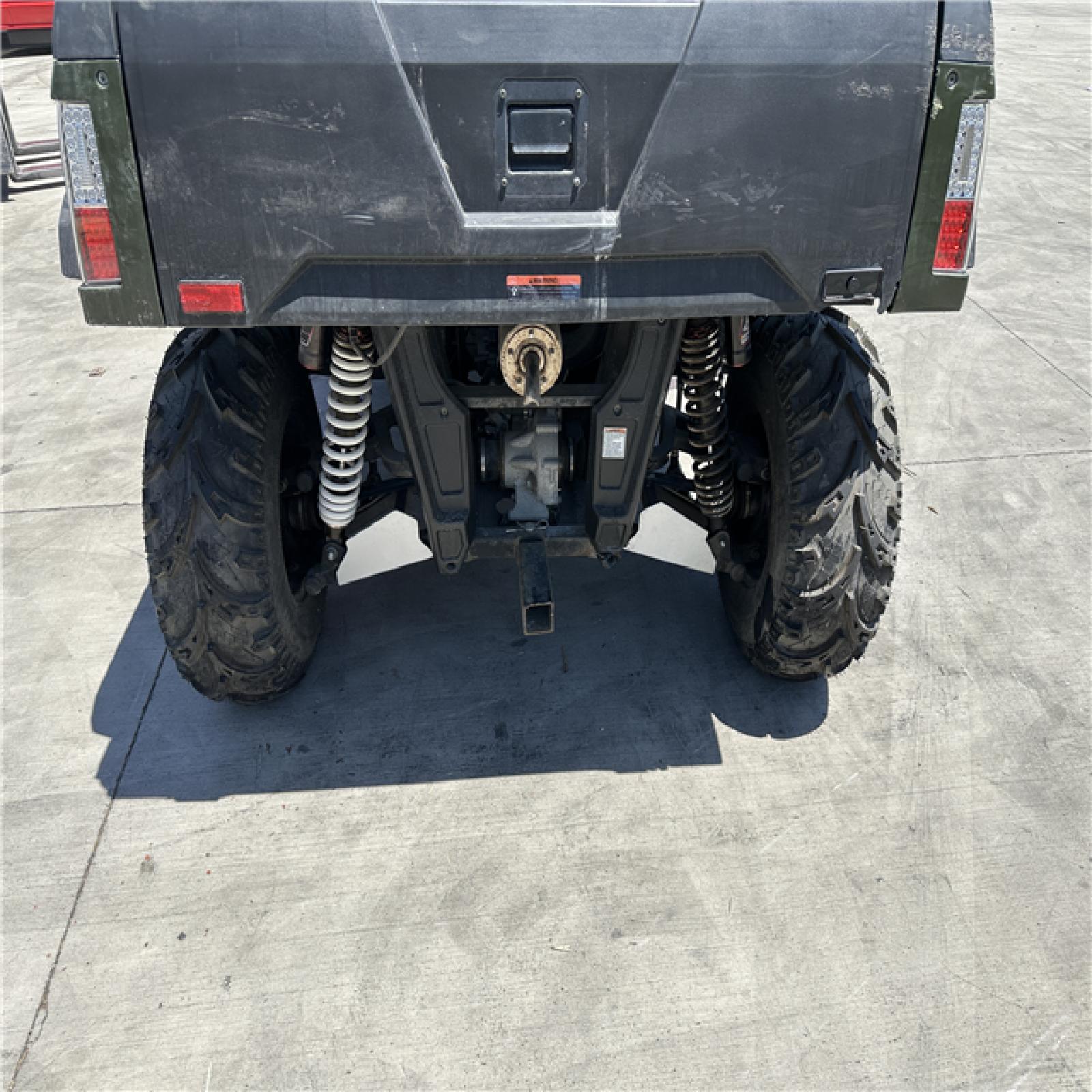 California AS-IS VECTOR 500 4WD UTV Delphi Multec in Green Utility Vehicle (No Key/Body Damage)