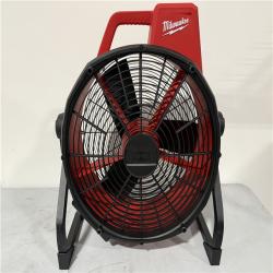 California AS-IS Milwaukee 18 Fan (No battery): Appears in Excellent Condition