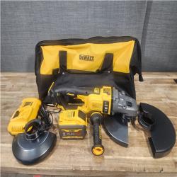 Houston Location AS-IS DEWALT DCG460 XR FlexVolt Angle Grinder 230mm 54V DCG460X2-GB