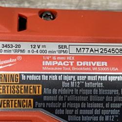 AS-IS Milwaukee FUEL 12-Volt Lithium-Ion Brushless Cordless Hammer Drill and Impact Driver Combo Kit