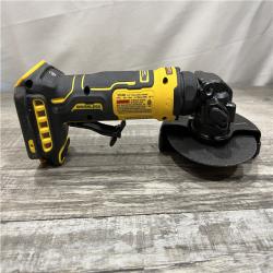 AS-IS DEWALT ATOMIC 20V MAX Cordless 4-1/2 in. Angle Grinder with Paddle Switch (Tool Only)