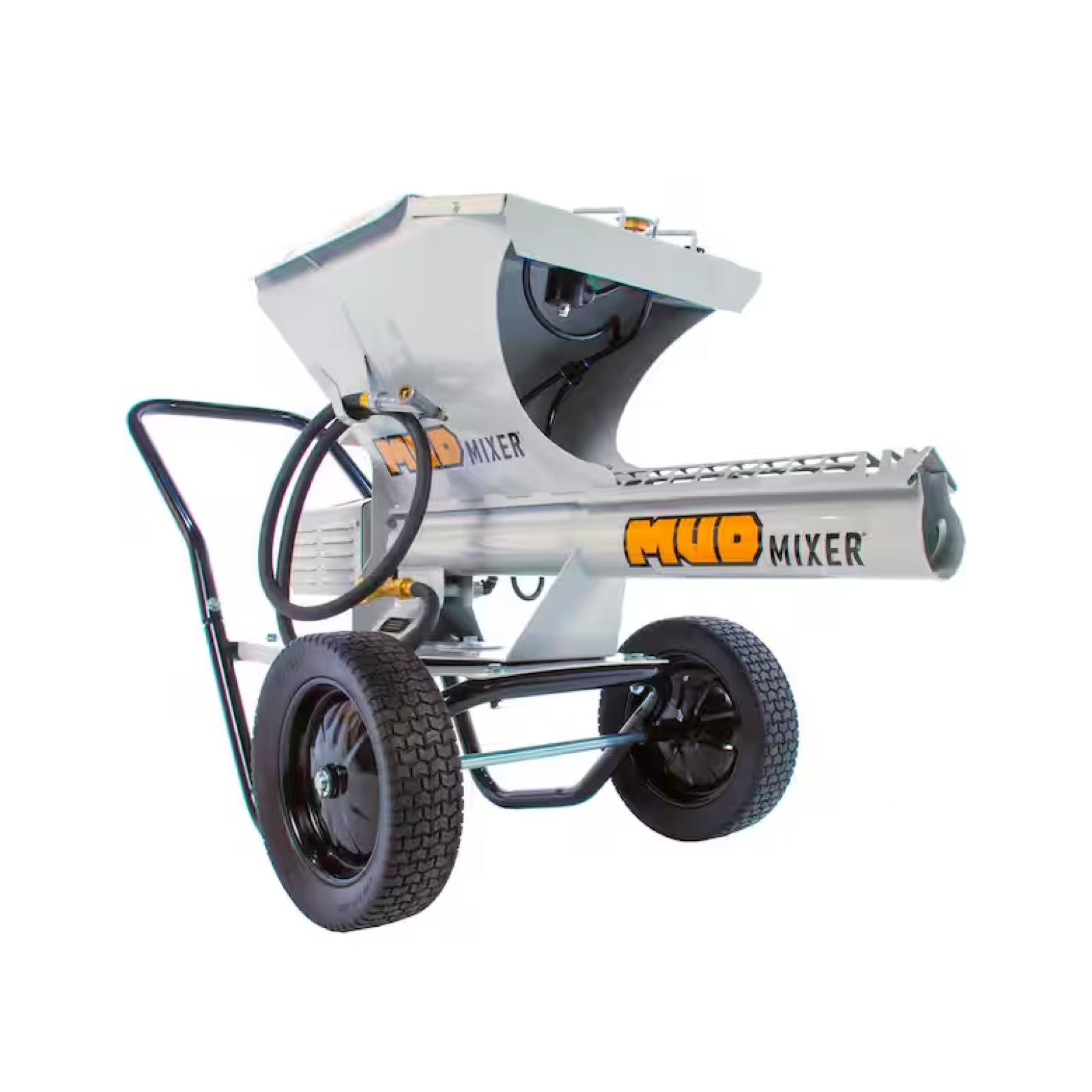 DALLAS LOCATION - MUDMIXER Continuous Feed Portable Electric Concrete  Cement and Mortar Mixer