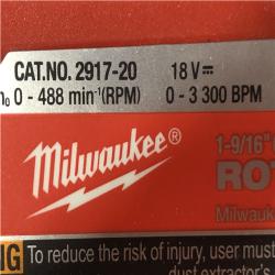 AS-IS Milwaukee FUEL 18V Lithium-Ion Brushless Cordless 1-9/16 in. SDS-Max Rotary Hammer (Tool-Only)