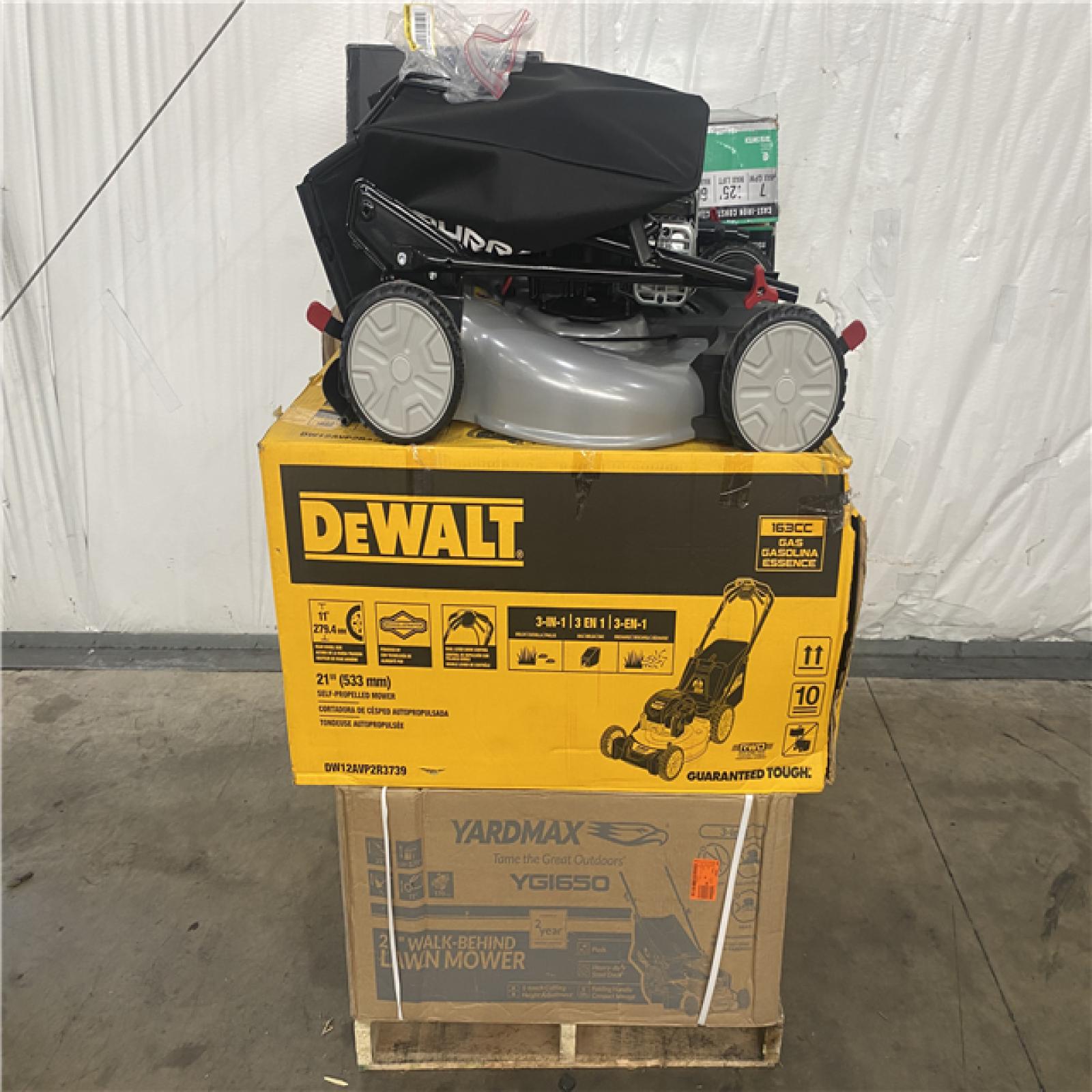 Houston Location AS IS - outdoor pallet