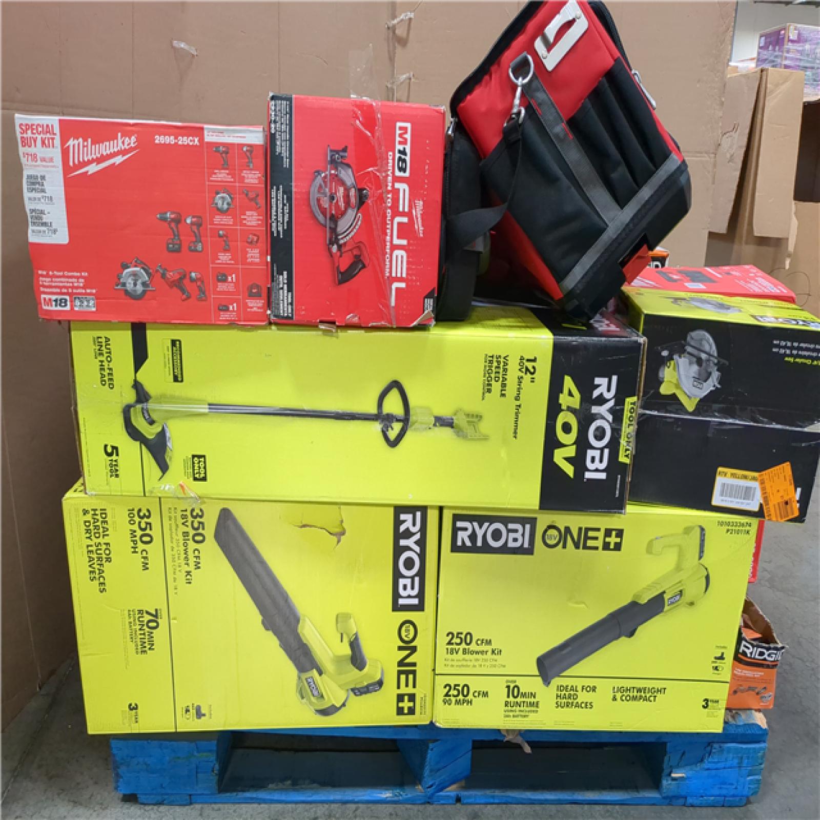 CALIFORNIA AS-IS TOOL PALLET