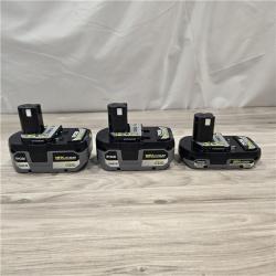 AS-IS ONE+ 18V Lithium-Ion HIGH PERFORMANCE Starter Kit