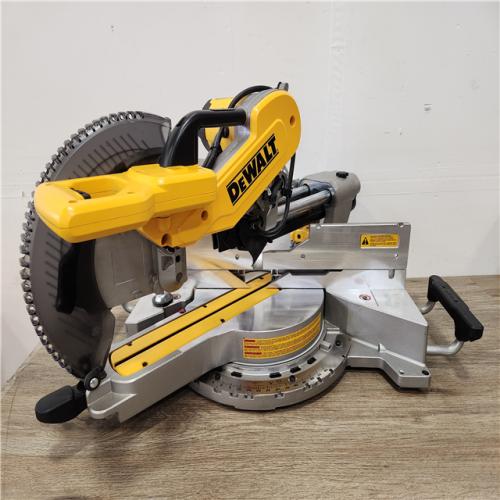 Phoenix Location NEW DEWALT 15 Amp Corded 12 in. Double Bevel Sliding Compound Miter Saw (Tool Only)