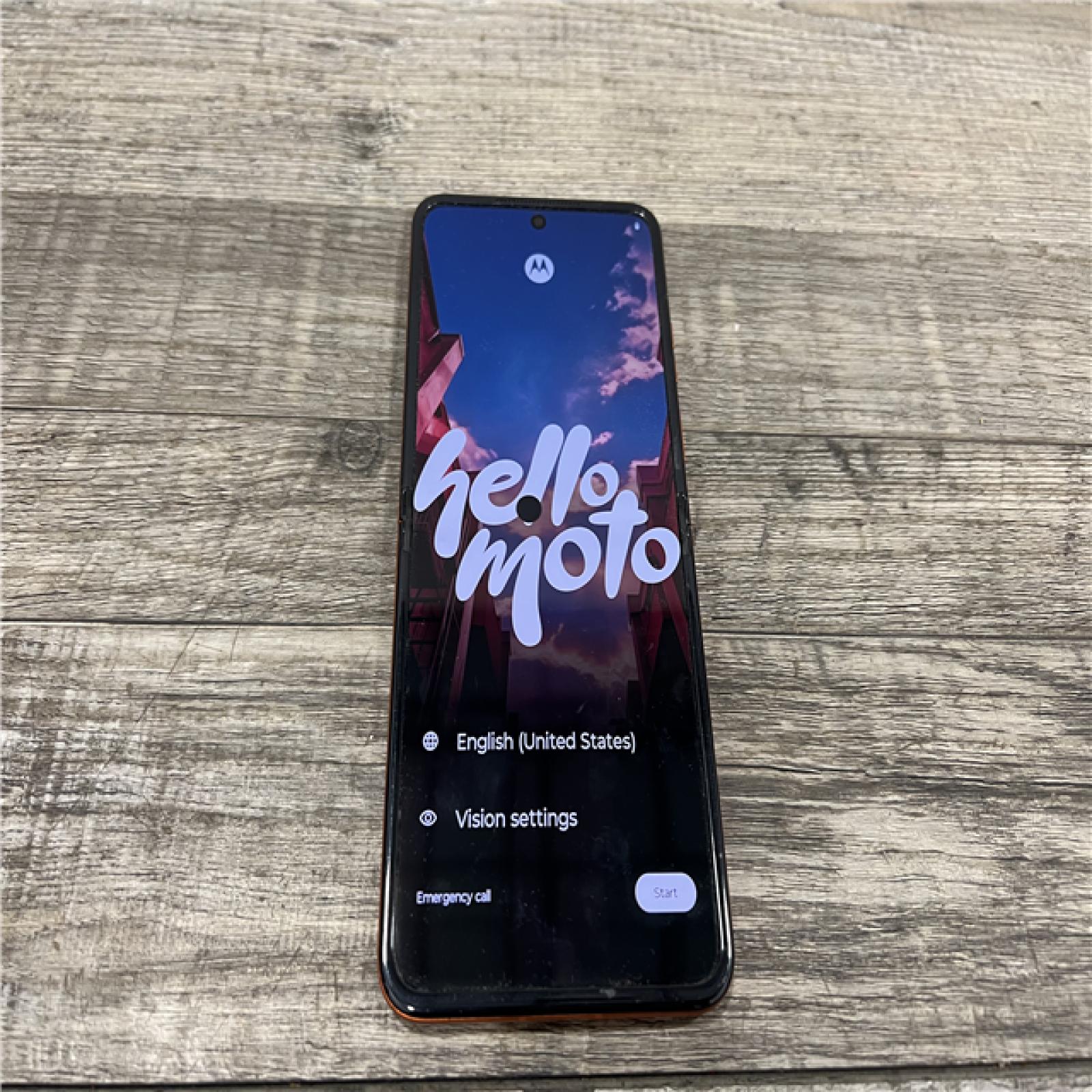 AS-IS Motorola RAZR 2024 - 256GB Spritz Orange