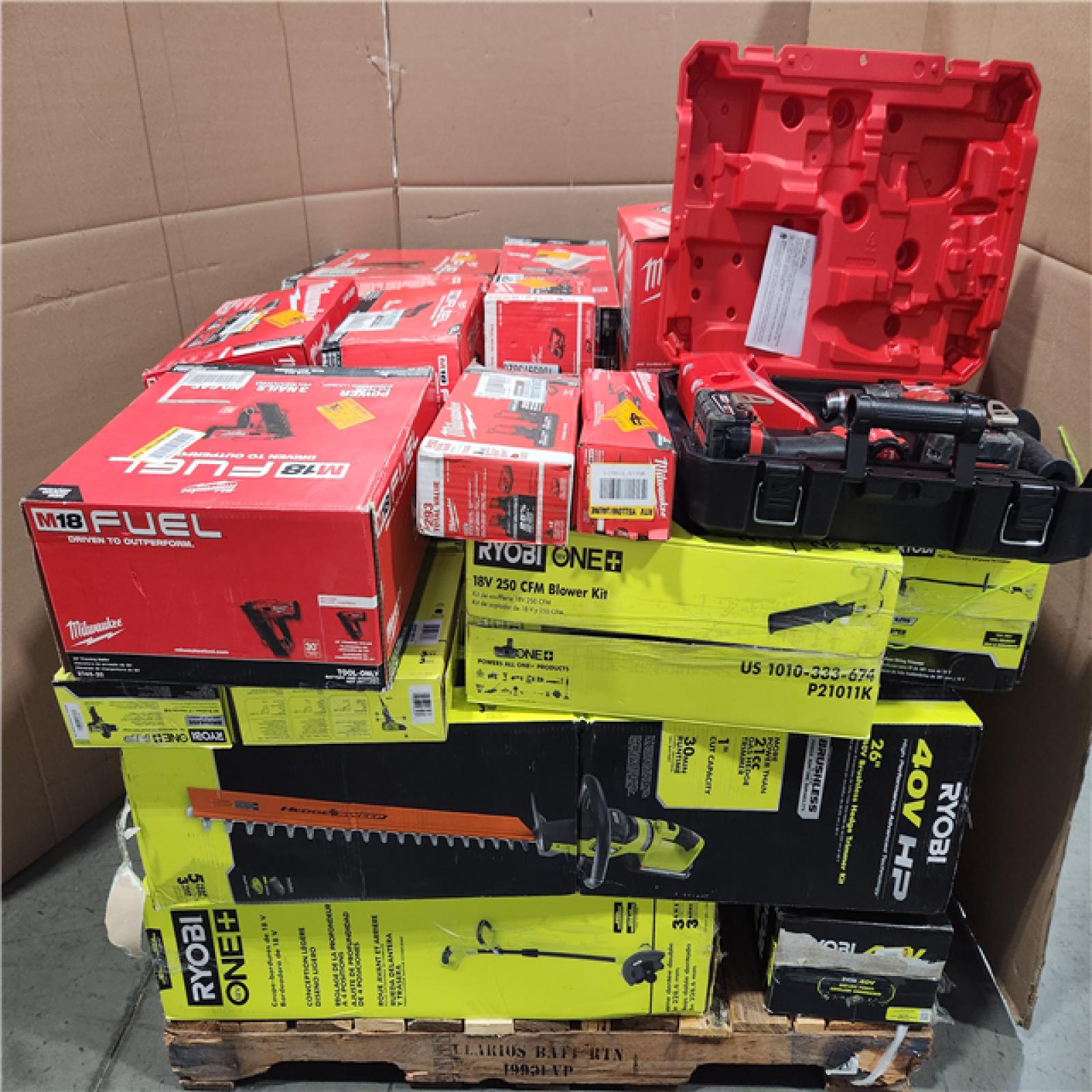 CALIFORNIA AS-IS TOOL PALLET