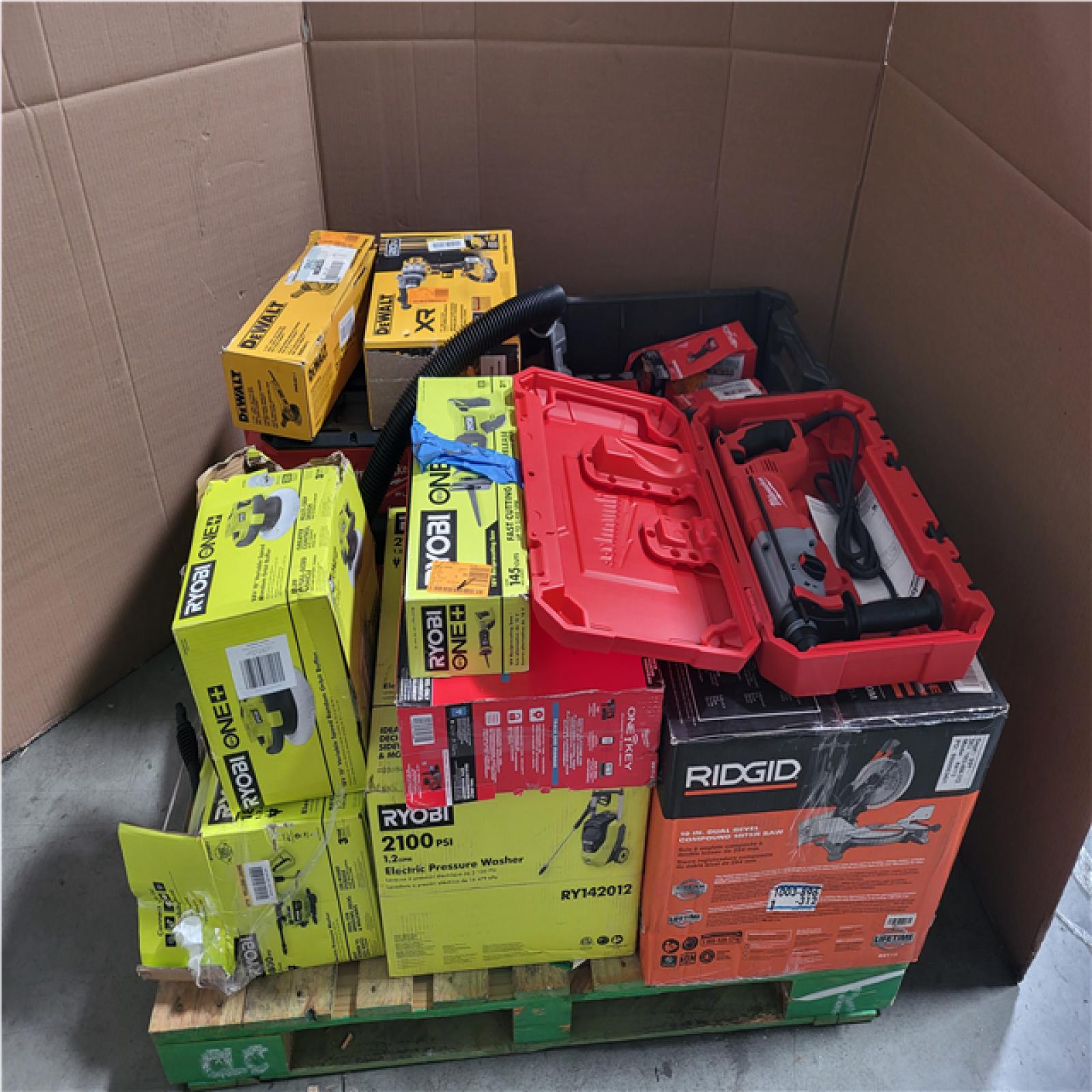 CALIFORNIA AS-IS TOOL PALLET