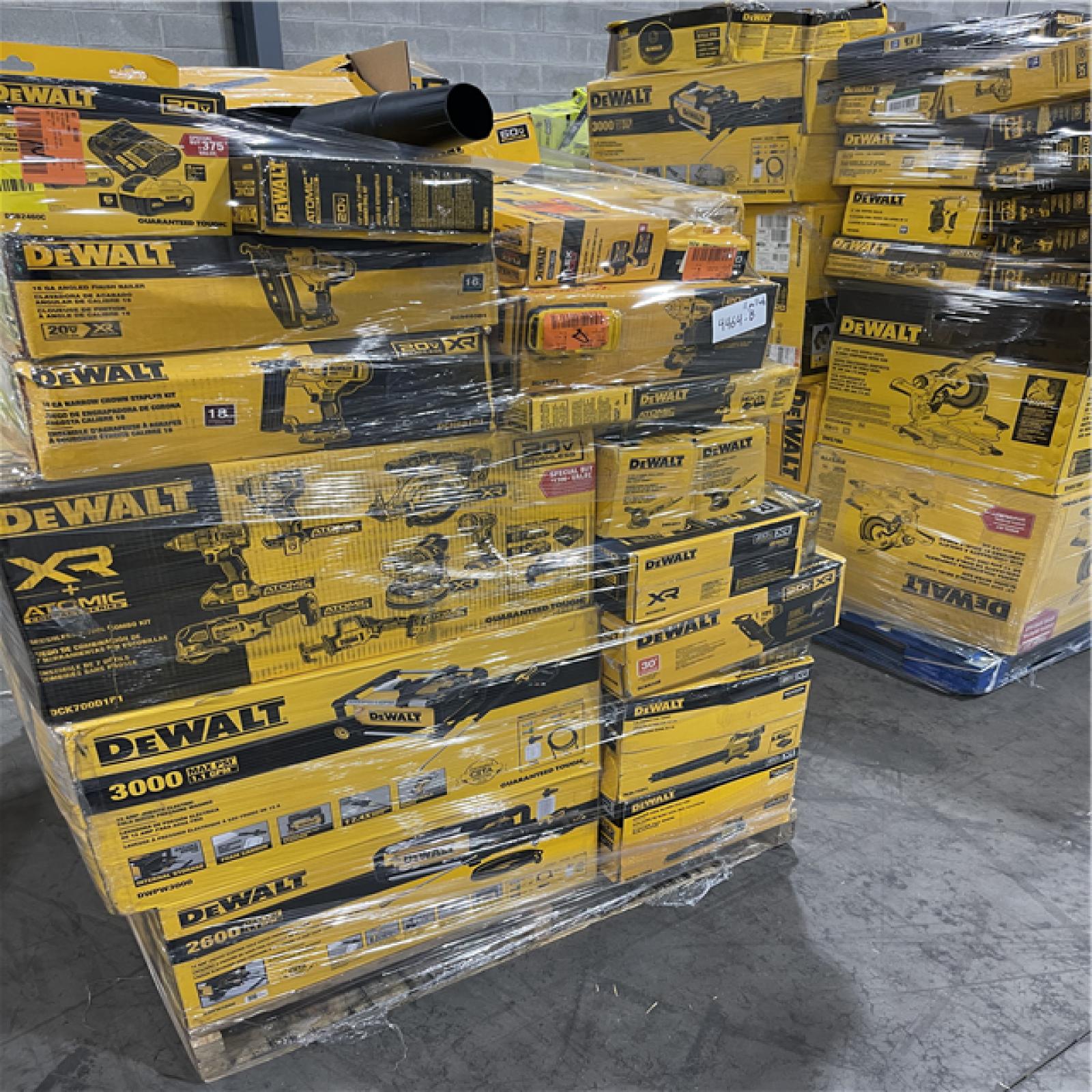 Pittston Location As-Is Power Tools Partial Truckload (11 pallets) 4464-B