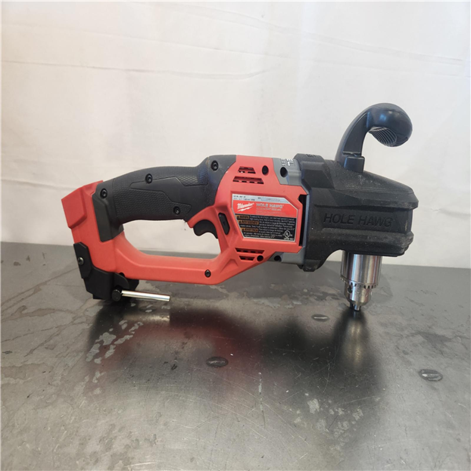 AS-IS- Milwaukee M18 FUEL GEN II Brushless Cordless 1/2 in. Hole Hawg Right Angle Drill (Tool-Only)