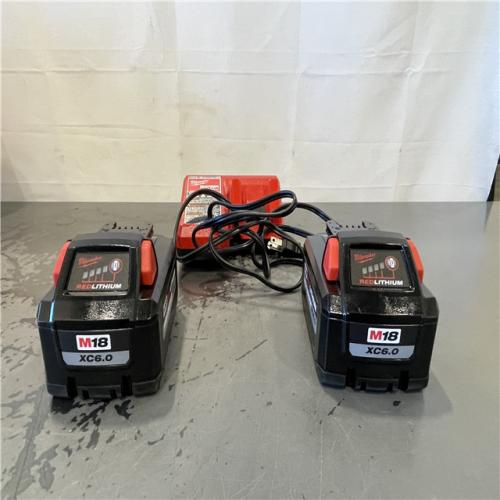 AS-IS- Milwaukee M18 Red Lithium High Output XC6.0 System Starter Kit