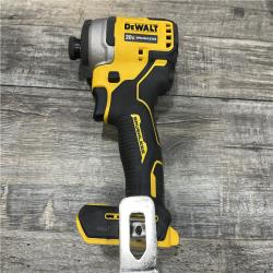 AS-IS DEWALT Atomic 20V Max Lithium-Ion Brushless Cordless Compact 1/4 in. Impact Driver Kit