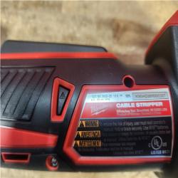 Houston Location AS-IS Milwaukee 2935CU-21S 18V M18 Cable Stripper Kit with 17 Cu THHN / XHHW Bushings 1.5 Ah