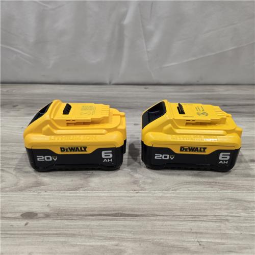 AS-IS DEWALT DCB206-2 6.0Ah 20V MAX Battery (2 Pack)