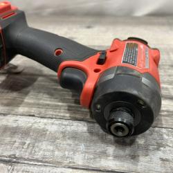 AS-IS Milwaukee FUEL 18V Lithium-Ion Brushless Cordless 1/4 in. Hex Impact Driver (Tool-Only)