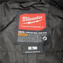 AS-IS Milwaukee Gray Large Women's Heated Vest Kit