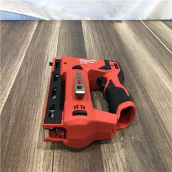 AS-IS Milwaukee 12-Volt Lithium-Ion Cordless 3/8 in. Crown Stapler (Tool-Only)