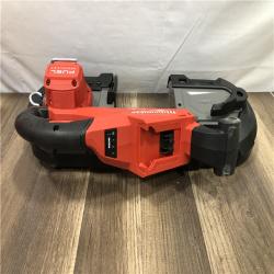 AS-IS Milwaukee FUEL 18V Lithium-Ion Brushless Cordless Deep Cut Band Saw (Tool-Only)