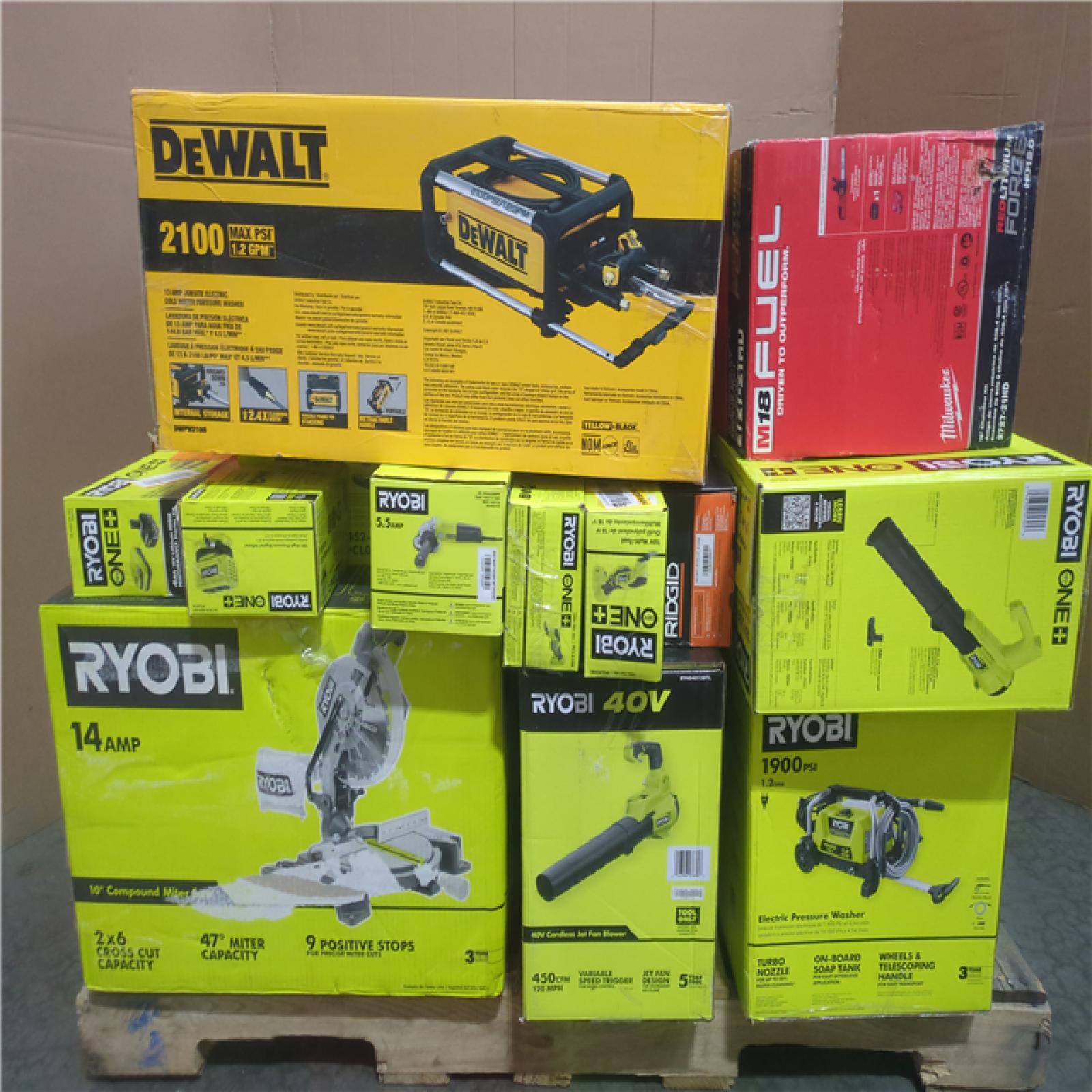 CALIFORNIA AS-IS TOOL PALLET