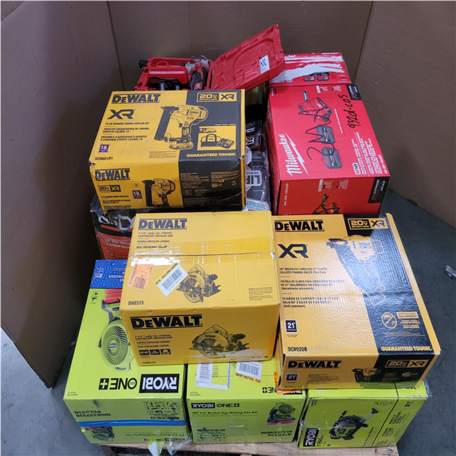 CALIFORNIA AS-IS TOOL PALLET