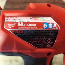 HOUSTON LOCATION - AS-IS Milwaukee FUEL 18-Volt Lithium-Ion Brushless Cordless Gen II 18-Gauge Brad Nailer (Tool-Only)