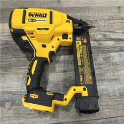 AS-IS DEWALT 20V MAX XR Lithium-Ion Electric Cordless 18-Gauge Brad Nailer (Tool Only)