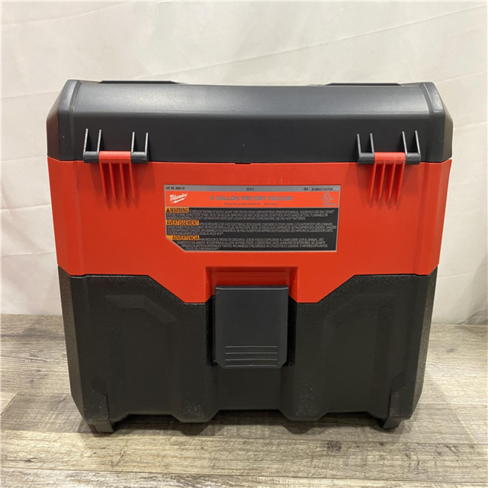 AS-IS Milwaukee 18-Volt 2 Gal. Lithium-Ion Cordless Wet/Dry Vacuum (Vacuum-Only)