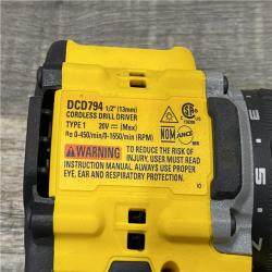 AS-IS DEWALT ATOMIC 20-Volt MAX Lithium-Ion Cordless Combo (2-Tool) Kit