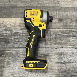 AS-IS DEWALT Atomic 20V Max Lithium-Ion Brushless Cordless Compact 1/4 in. Impact Driver Kit