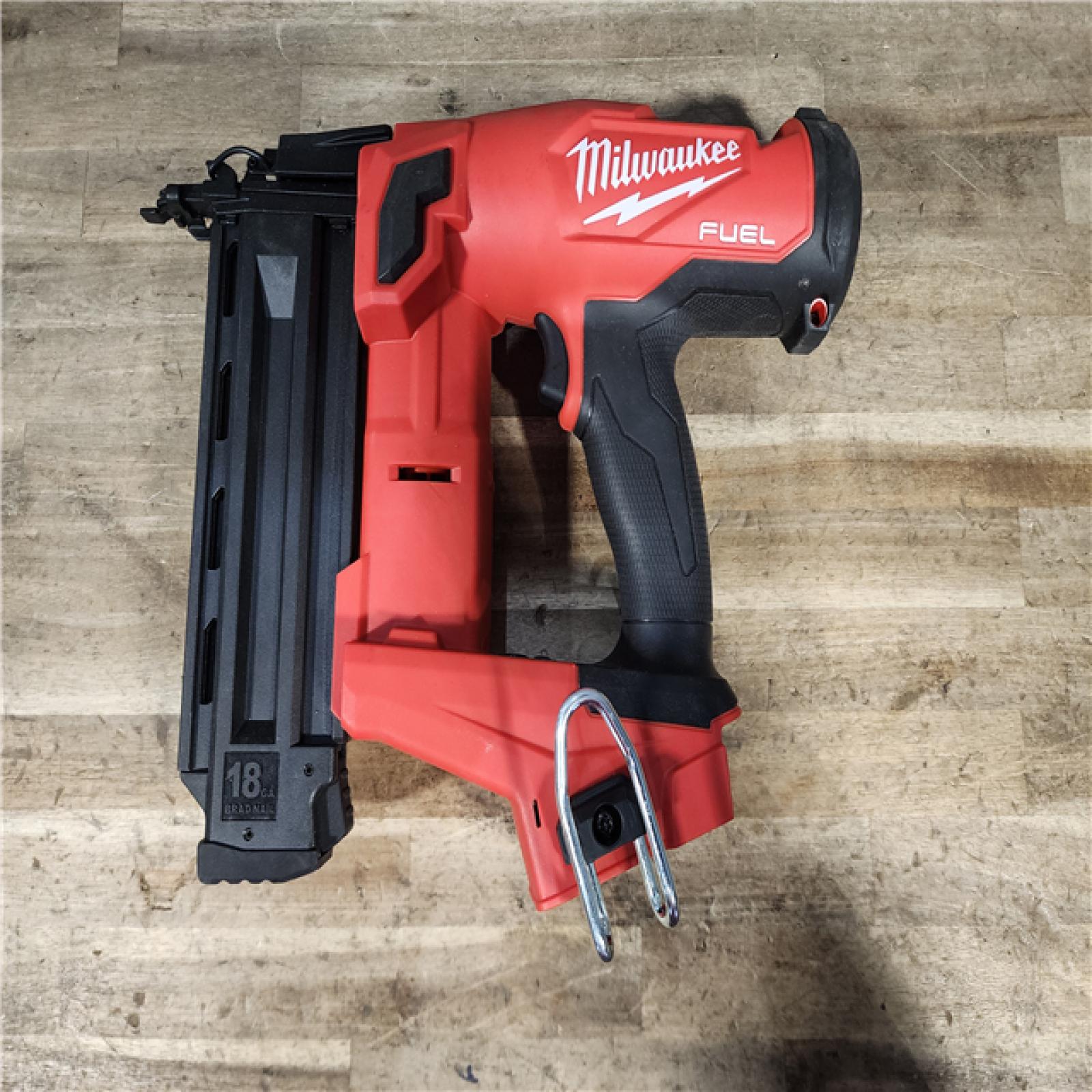 HOUSTON LOCATION - AS-IS Milwaukee FUEL 18-Volt Lithium-Ion Brushless Cordless Gen II 18-Gauge Brad Nailer (Tool-Only)