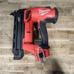 HOUSTON LOCATION - AS-IS Milwaukee FUEL 18-Volt Lithium-Ion Brushless Cordless Gen II 18-Gauge Brad Nailer (Tool-Only)