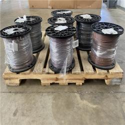 Houston Location AS IS - Home Improvement Pallet all copper wire 7 rolls
