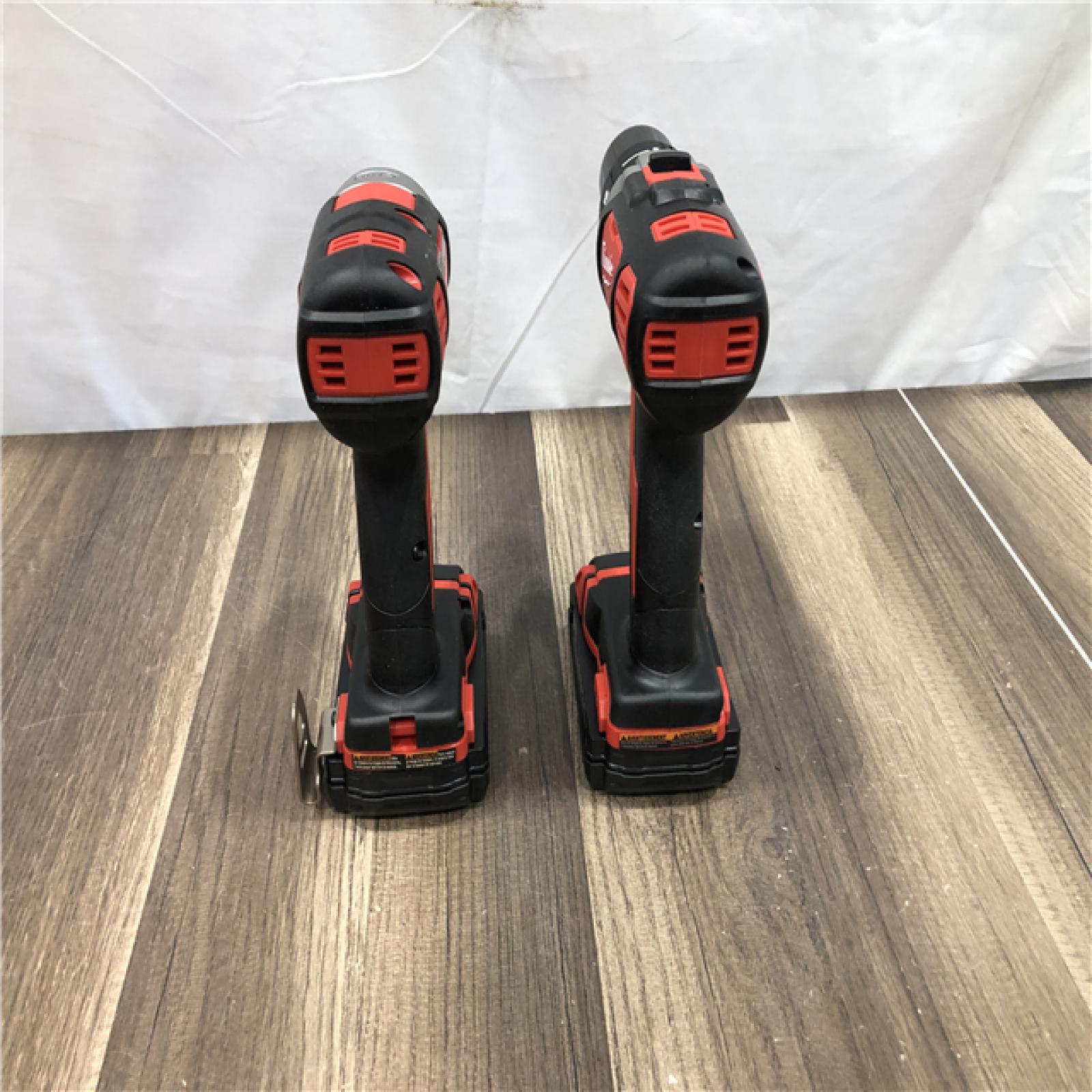 AS-IS Milwaukee 18V Lithium-Ion Cordless Drill Driver/Impact Driver Combo Kit