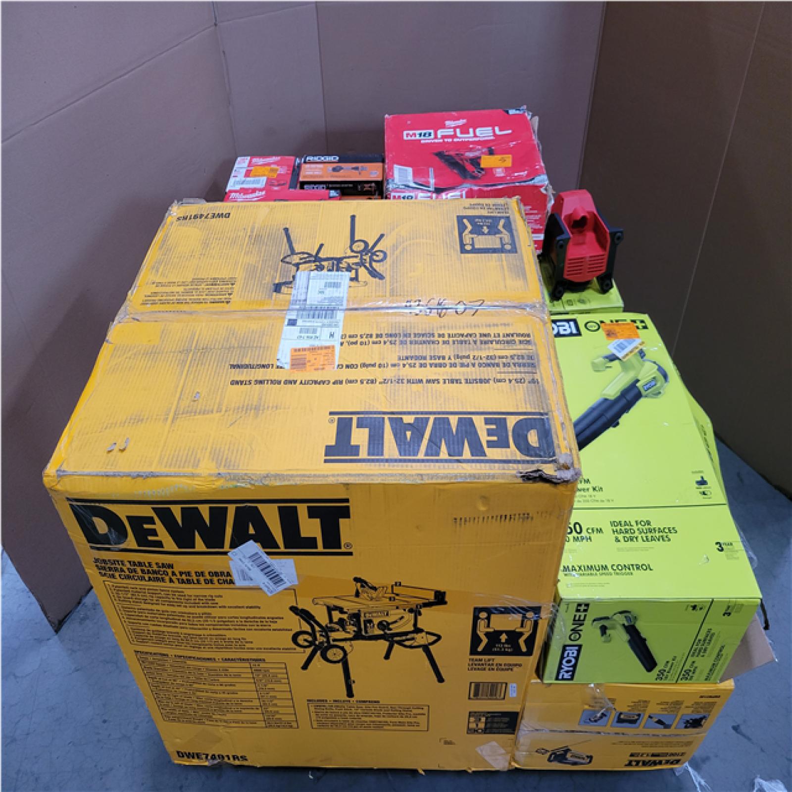 CALIFORNIA AS-IS TOOL PALLET