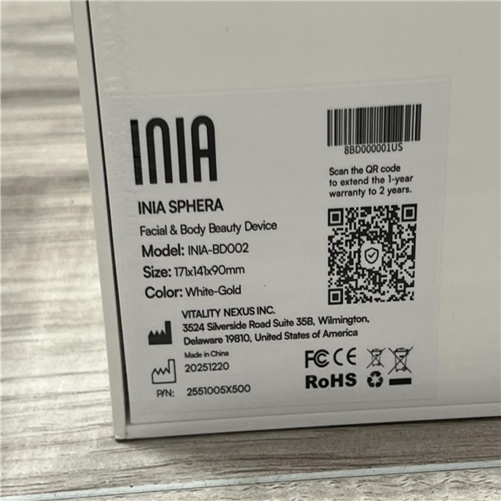 NEW INIA SPHERA At-Home Clinical-Grade