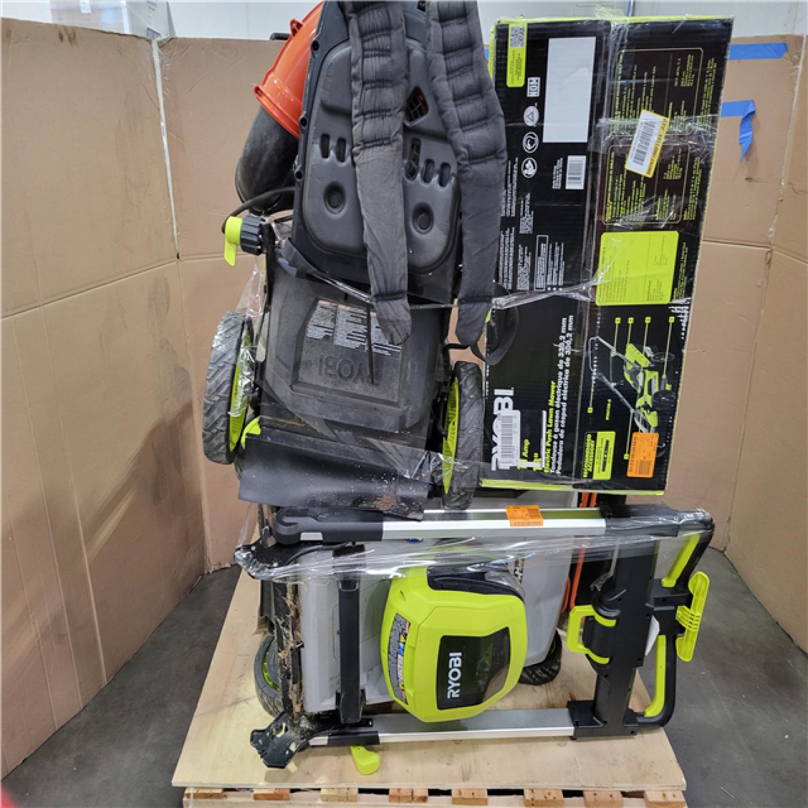 CALIFORNIA AS-IS OUTDOOR POWER EQUIPMENT