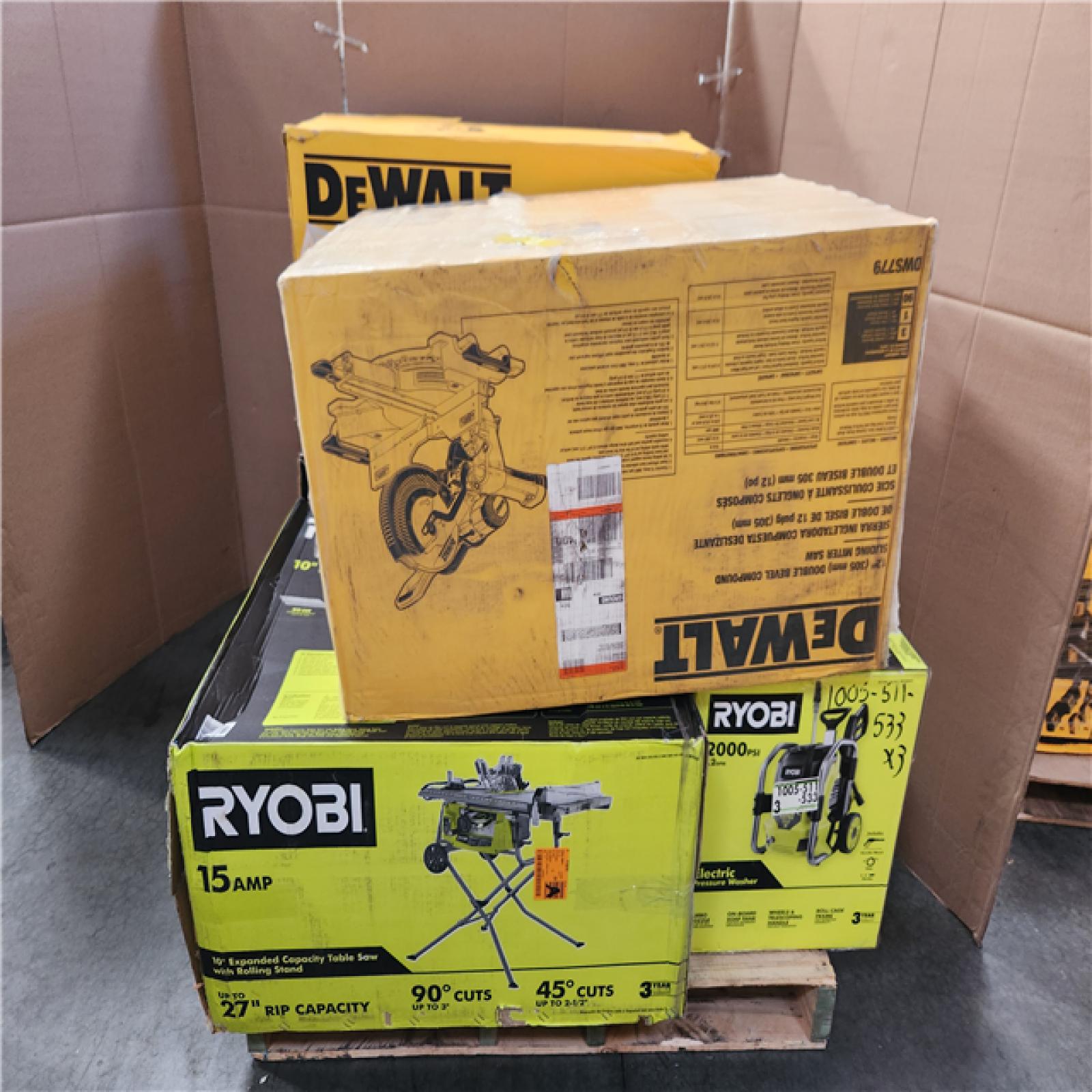 CALIFORNIA AS-IS TOOL PALLET