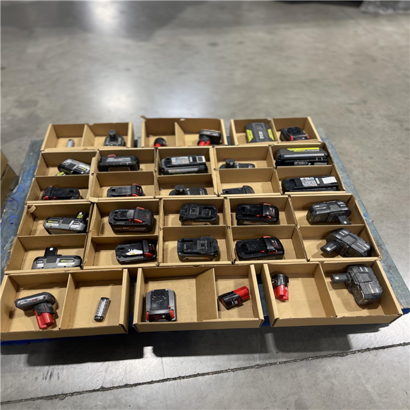 DALLAS LOCATION- AS-IS BATTERY PALLET