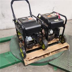 Dallas Location - As-Is RYOBI 4000-Watt Gasoline Portable Generator(Lot Of 2)