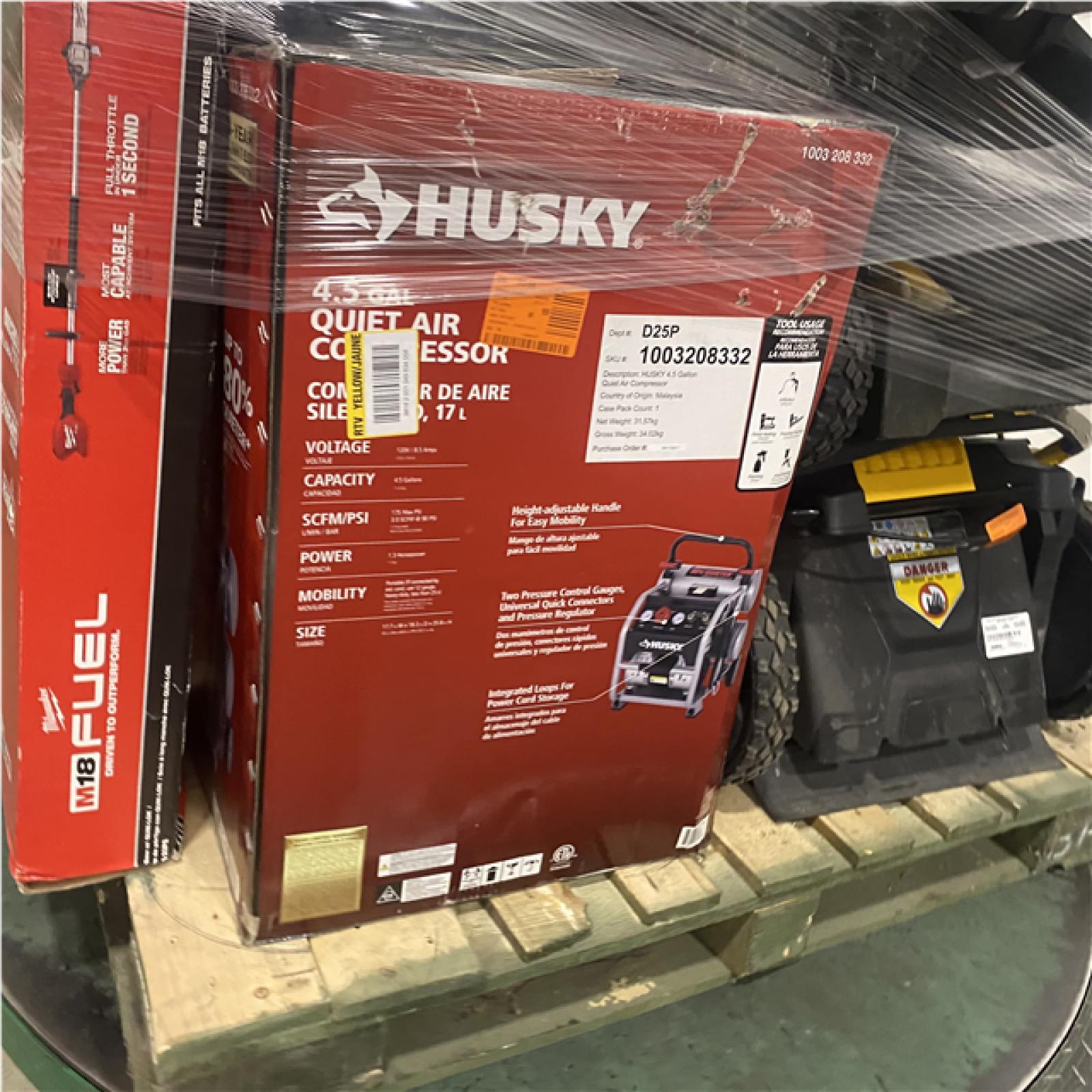 Dallas Location - As-Is Outdoor Power Equipment