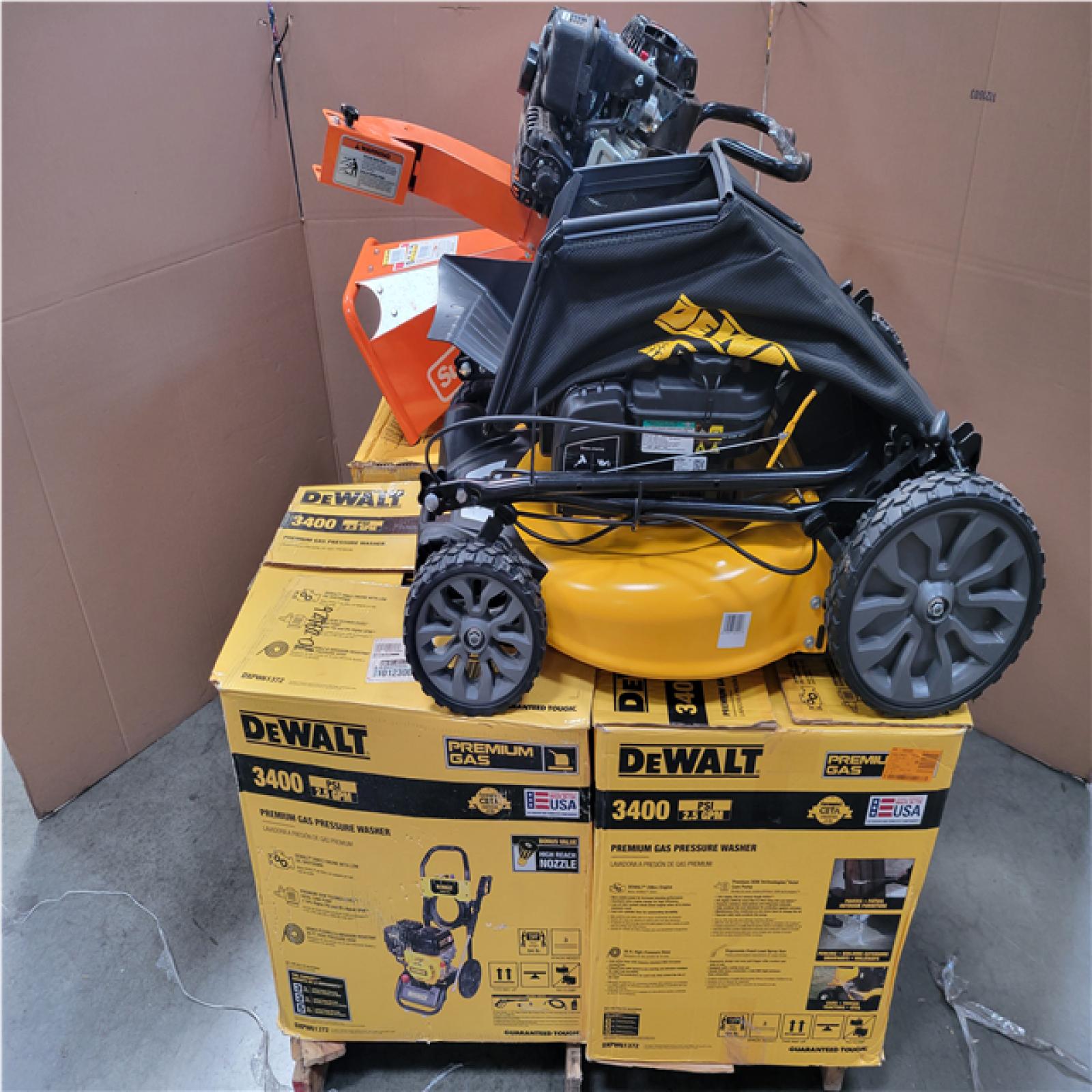 CALIFORNIA AS-IS OUTDOOR POWER EQUIPMENT