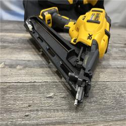 AS-IS DEWALT 20V MAX XR Lithium-Ion Cordless 2-1/2 in. 15-Gauge Finish Nailer Kit