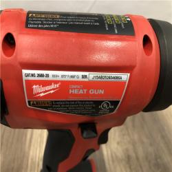 AS-IS Milwaukee 18V Lithium-Ion Cordless Compact Heat Gun (Tool-Only)