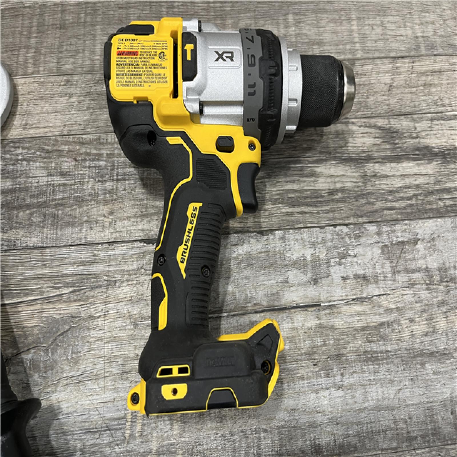 AS-IS DEWALT 20V MAX Brushless Cordless 1/2 3-Speed Hammer Drill (Tool-Only)